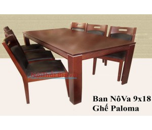 Bộ bàn Nova, ghế ăn Paloma