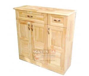 Shoe storage cabinet by wood (3 doors)